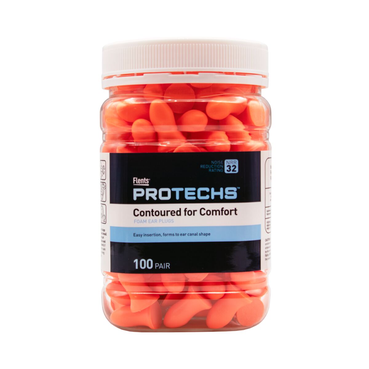 Flents® PROTECHS™ Contoured for Comfort Ear Plugs