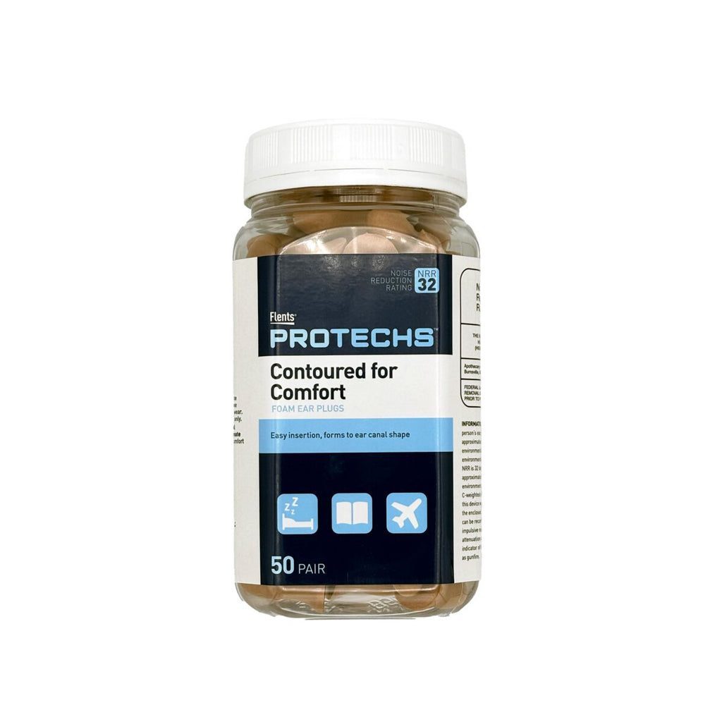 Flents® PROTECHS™ Contoured for Comfort Ear Plugs