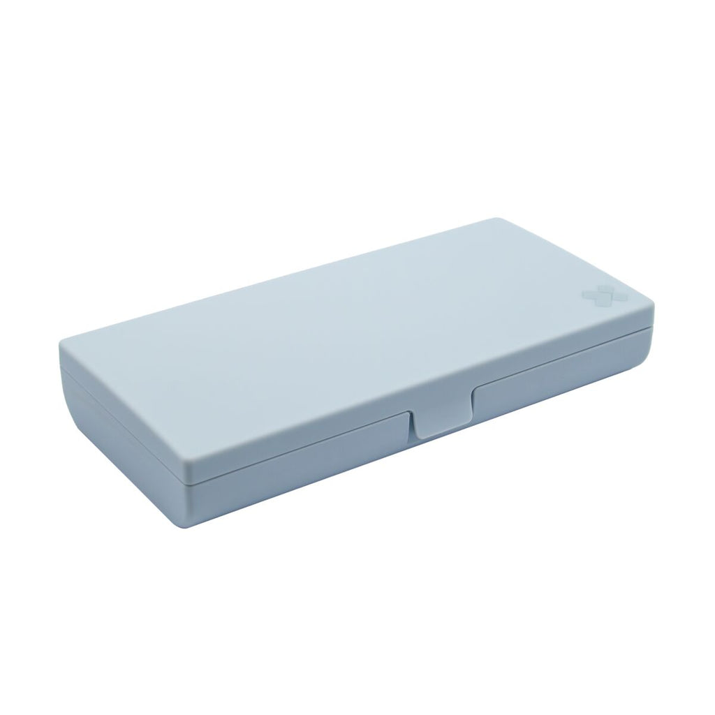 Equadose Blue Mirrored Pill Organizer with Large Capacity | Apothecary Brands