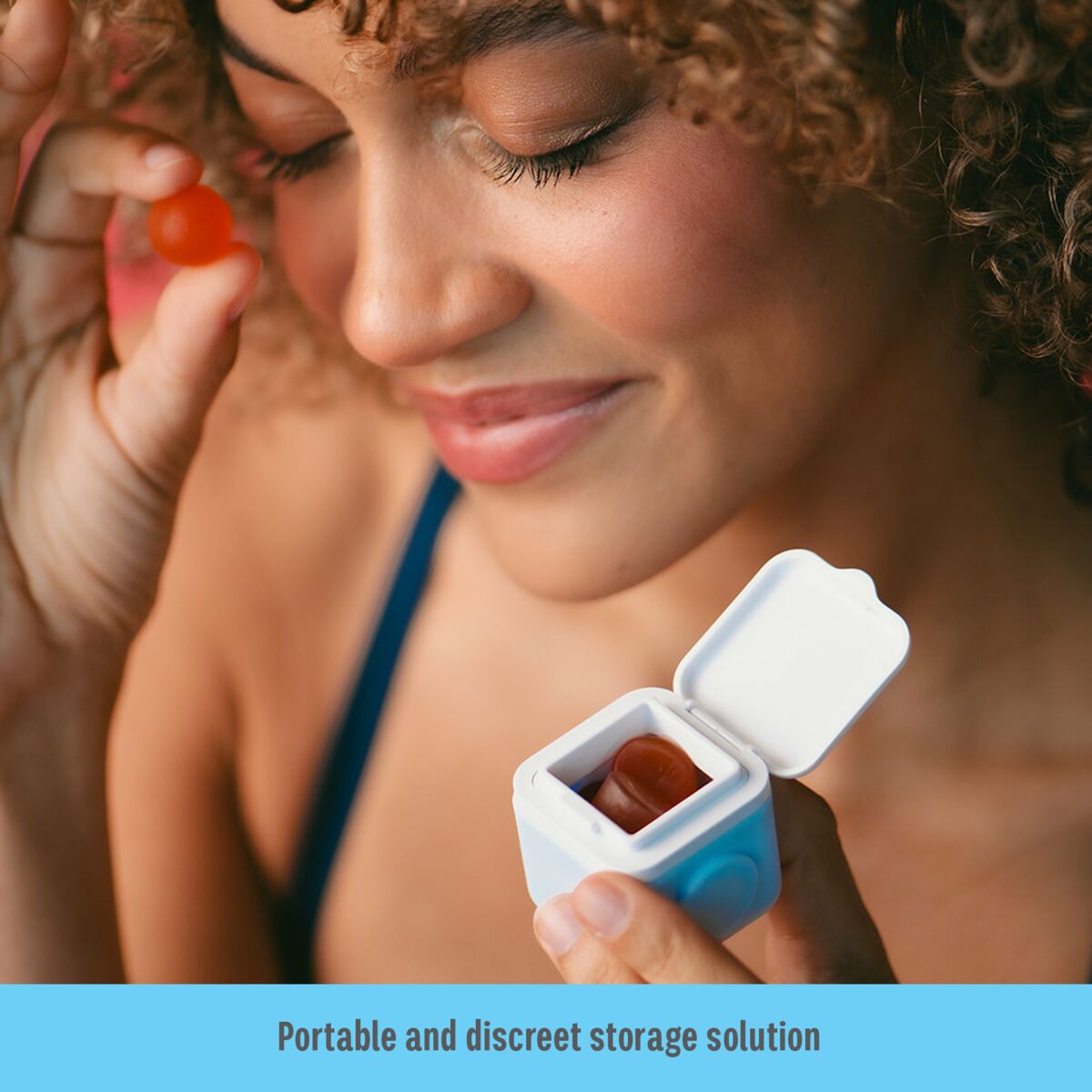 Equadose® Silicone Magnetic Containers, Rainbow