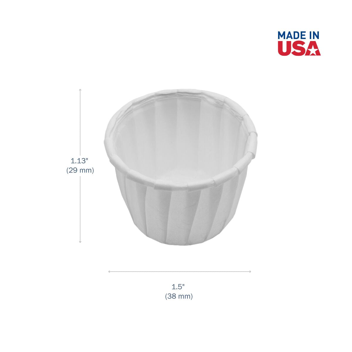 Apothecary Products 3/4 oz Souffle Cup (Case of 250)