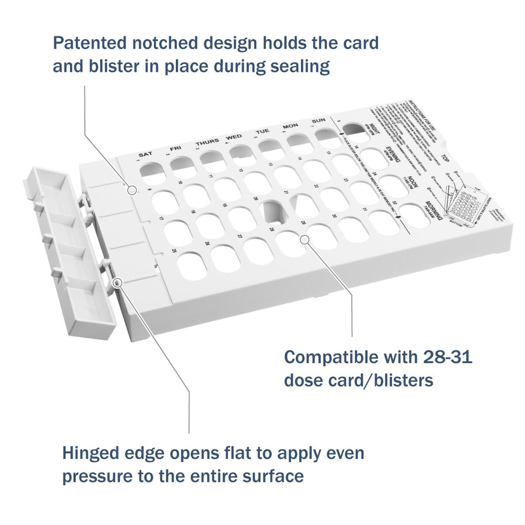Ezy Dose® 28-Day Daily and Weekly Sealing Tray