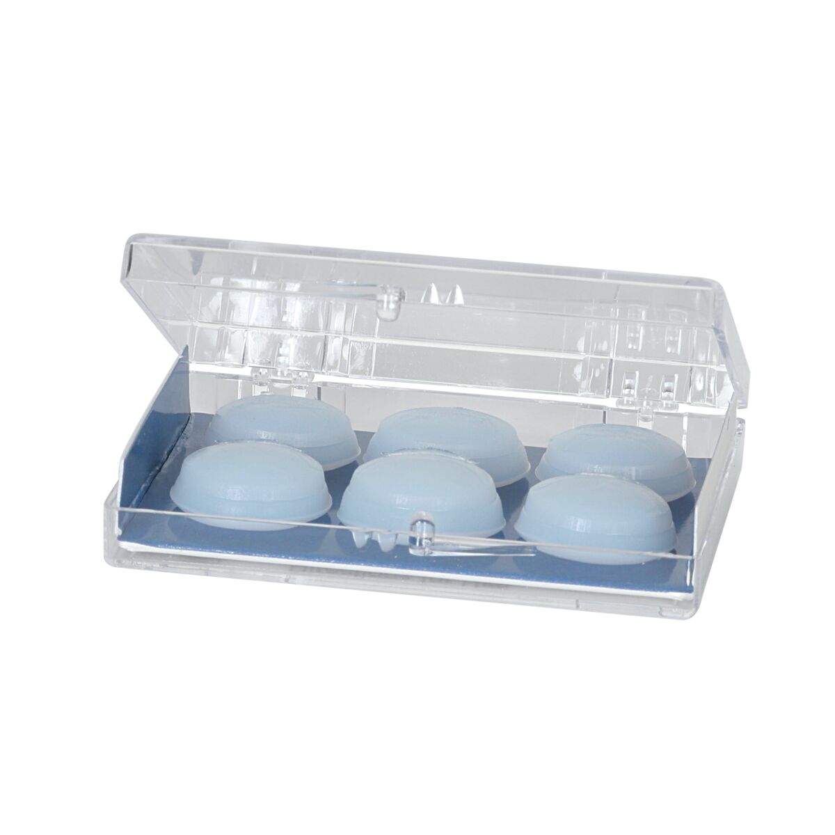 Flents Protechs Seal-Rite Silicone Moldable Ear Plugs, Clear, 3-Pair