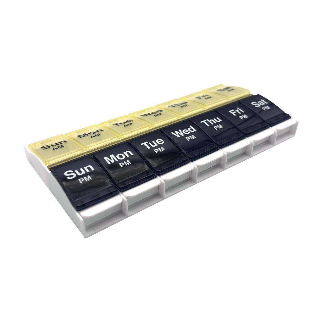Ezy Dose® Push Button Weekly AM/PM Pill Organizer (XL)