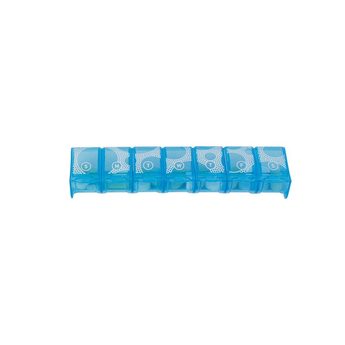 Ezy Dose® Contoured Weekly Pill Organizer, Assorted Patterns (Large)