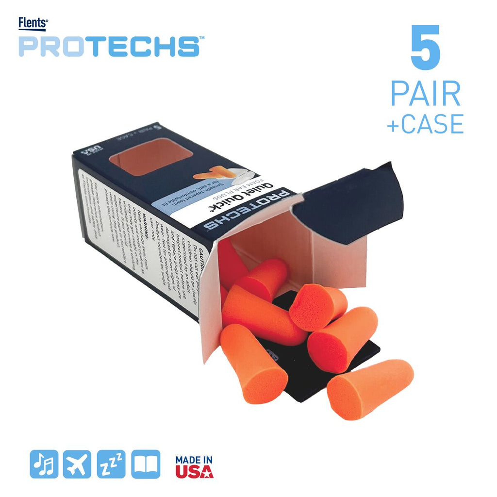 Flents® PROTECHS™ Quiet Quick Ear Plugs (5 Pair)