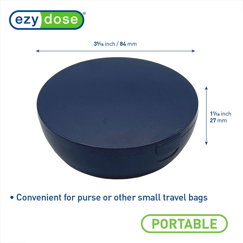 Ezy Dose® Travel Pill Organizer with Mirror