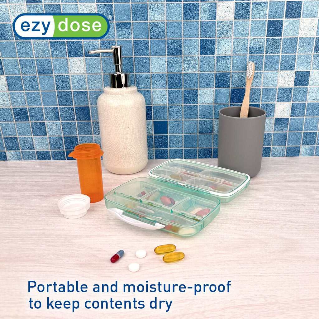 Ezy Dose Medication Management | Portable and moisture-proof to keep contents dry | Apothecary Brands