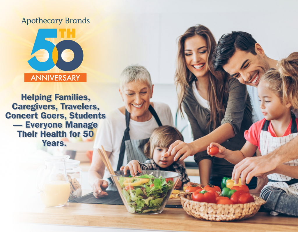 Apothecary Brands 50th Anniversary | Revolutionizing Wellness Products