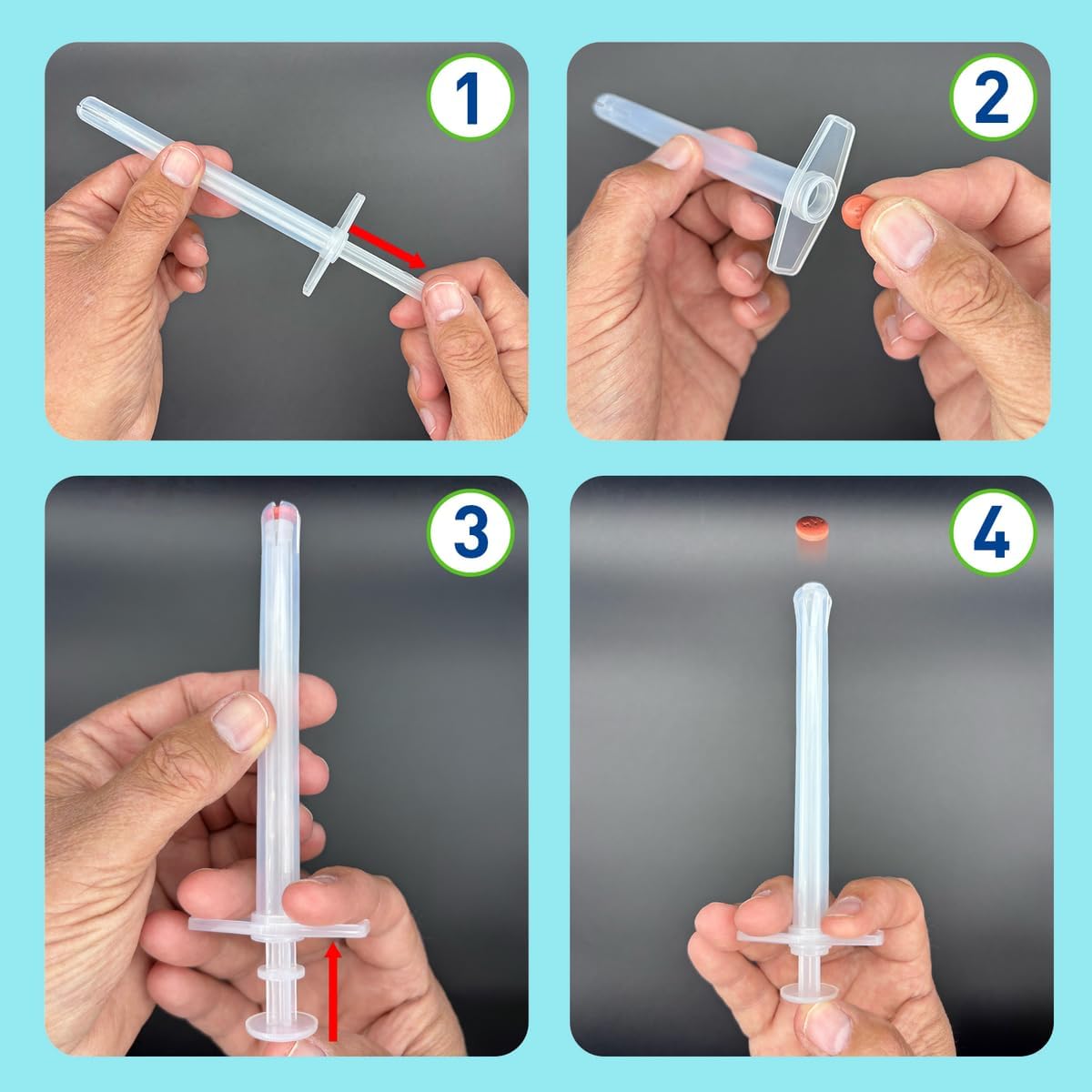 Ezy Dose® Pet Pill Shooter for Dogs & Cats