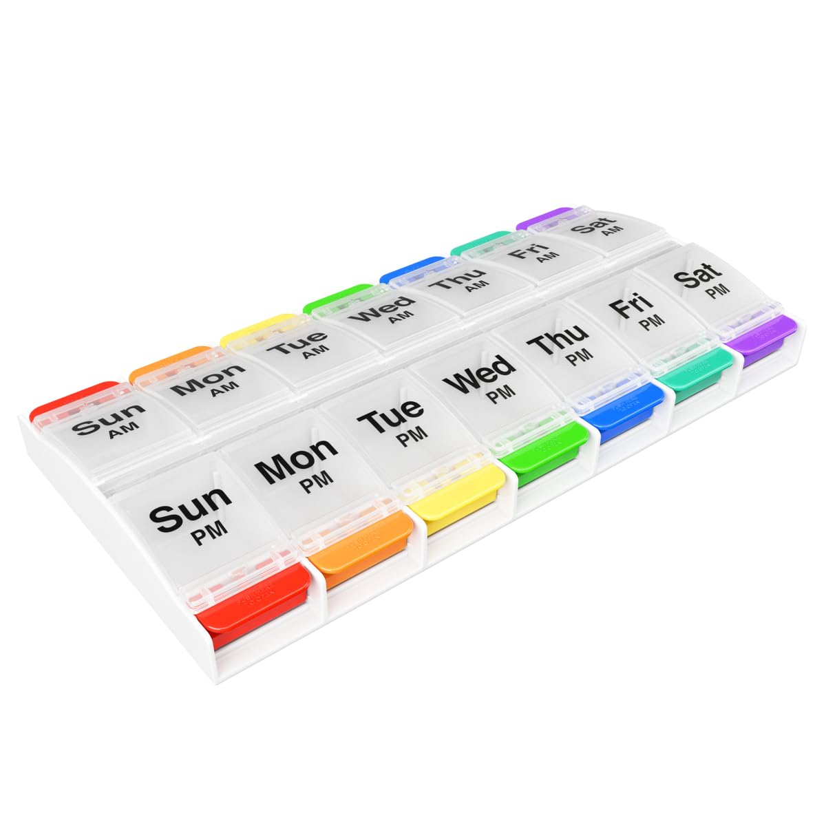 Ezy Dose® Push Button Weekly AM/PM Pill Organizer (XL)