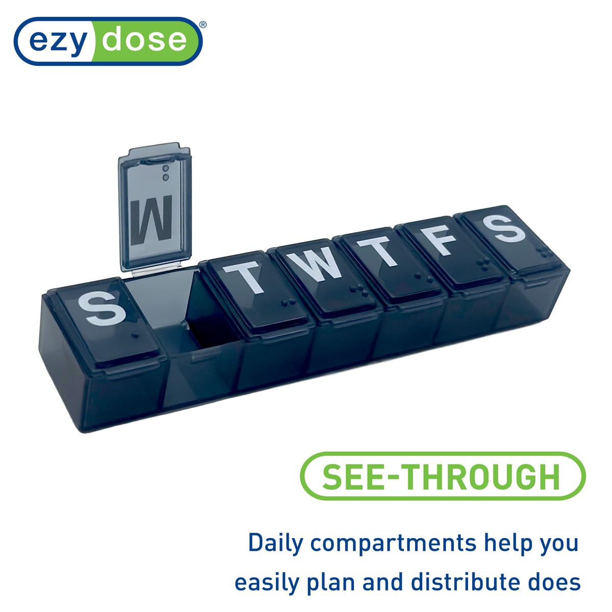 Ezy Dose® Classic Weekly Pill Organizer (Medium)