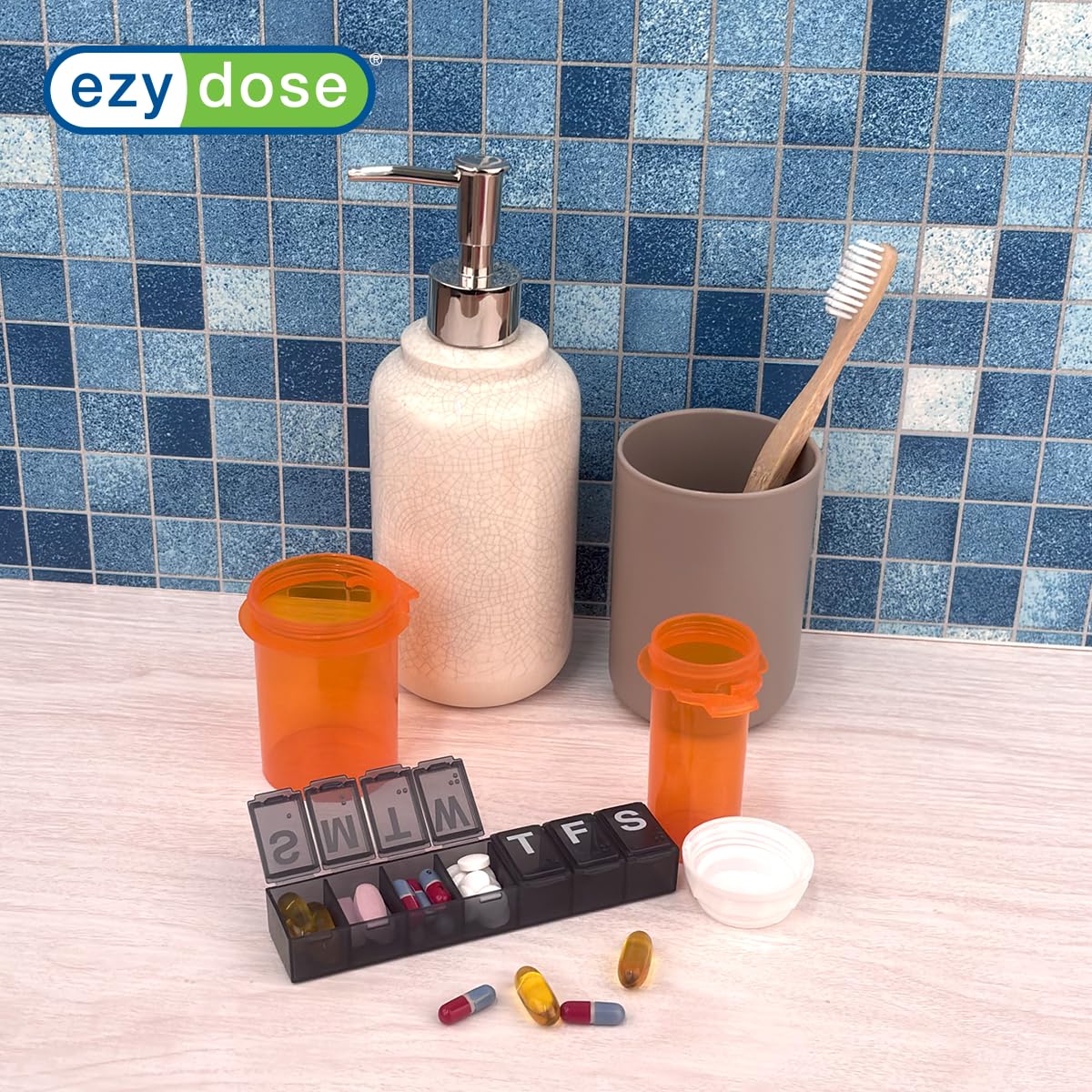 Ezy Dose® Classic Weekly Pill Organizer (Medium)