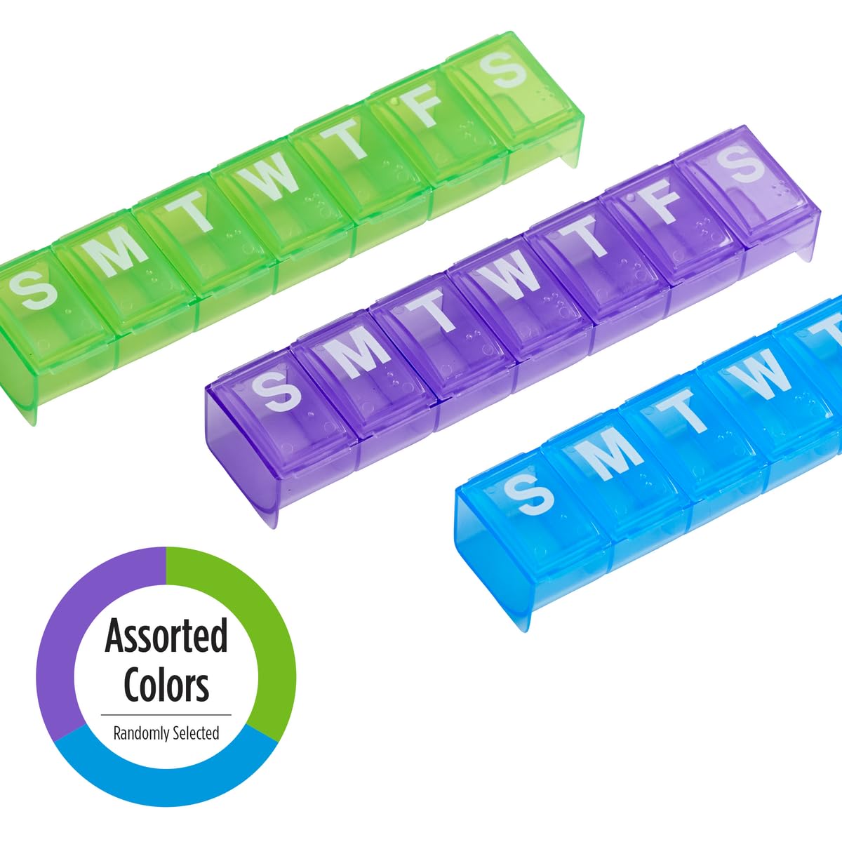 Ezy Dose® Contoured Weekly Pill Organizer (Large)