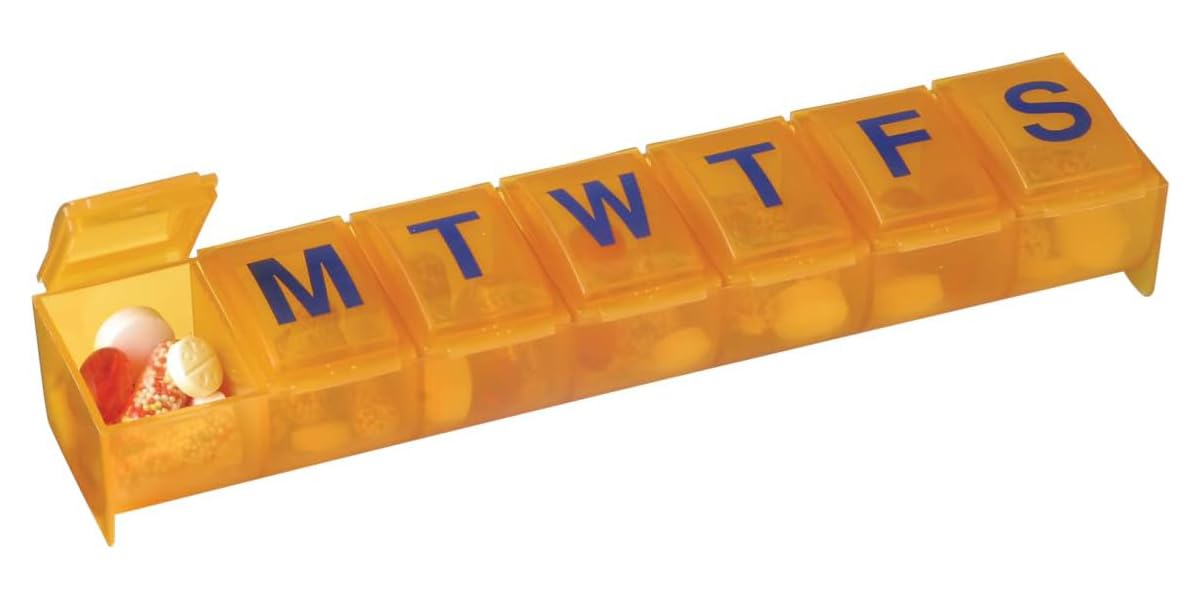 Ezy Dose® Contoured Weekly Pill Organizer (Large)