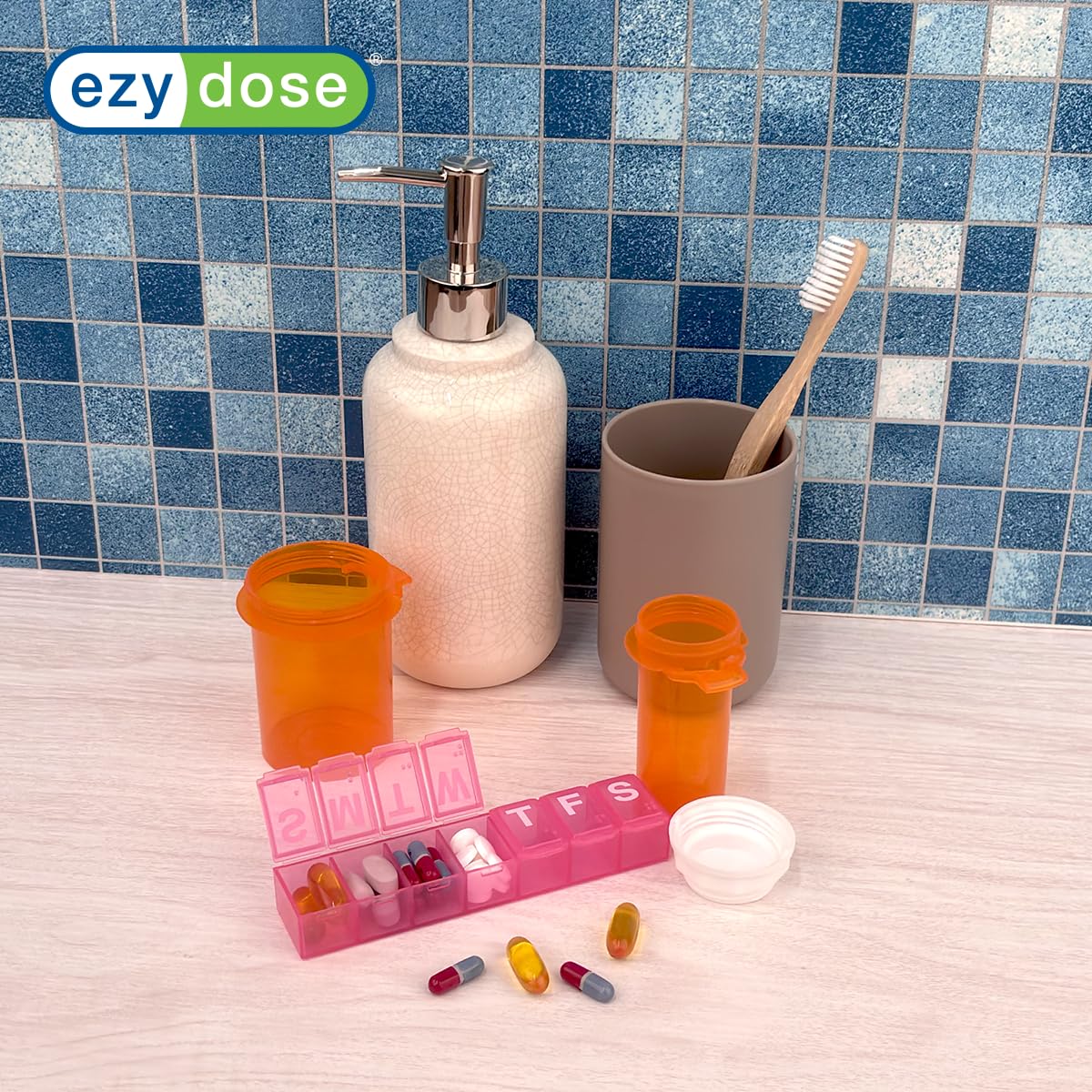 Ezy Dose® Classic Weekly Pill Organizer (Medium)