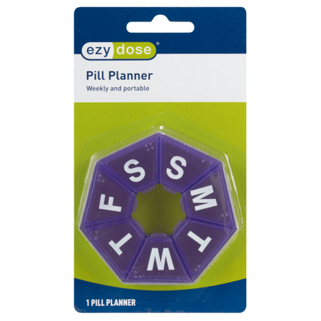 Weekly 7-Sided Pill Planner (Medium) package