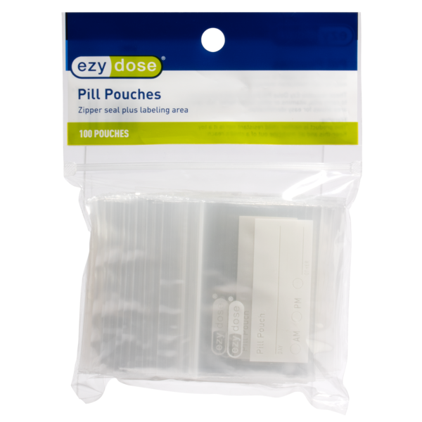 100 Pill Pouches