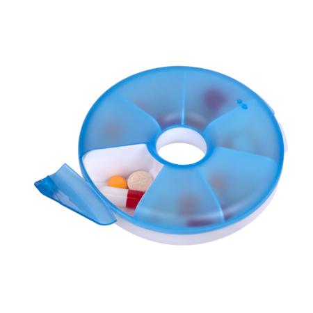 Easy Fill Weekly Carousel Pill Organizer