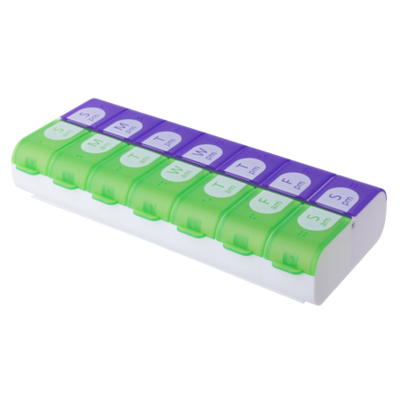 Easy Fill Weekly AM/PM Pill Organizer