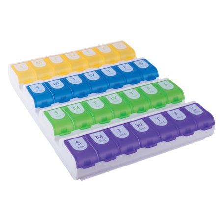 Easy Fill Weekly Medtime Organizer (XL)