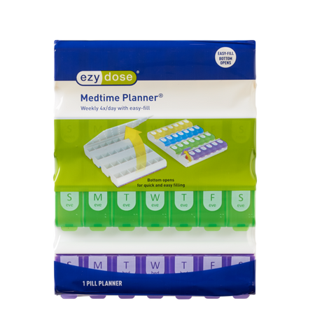 Easy Fill Weekly Medtime Organizer (XL) in packaging