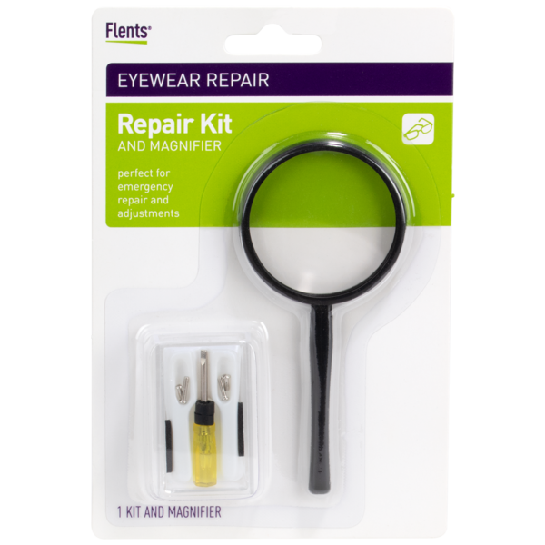 Eyewear Repair Kit & Magnifier