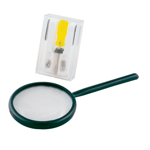 Eyewear Repair Kit & Magnifier Lens