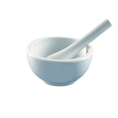 Apothecary Products 4 oz Porcelain Mortar and Pestle Bowl