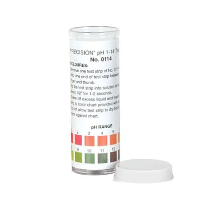 Apothecary Products Universal pH Test Strips (Pack of 100)