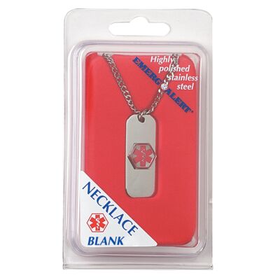 Apothecary Products Blank Medical Alert Necklace