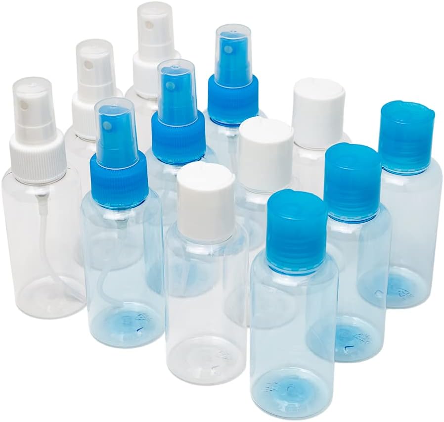 Flents® 3 fl oz Spray and Disc Travel Bottles (12 Pack)
