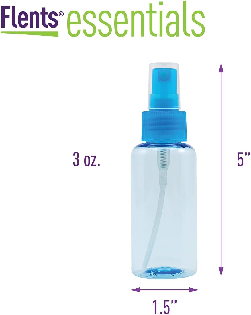 Flents® 3 fl oz Spray and Disc Travel Bottles (12 Pack)