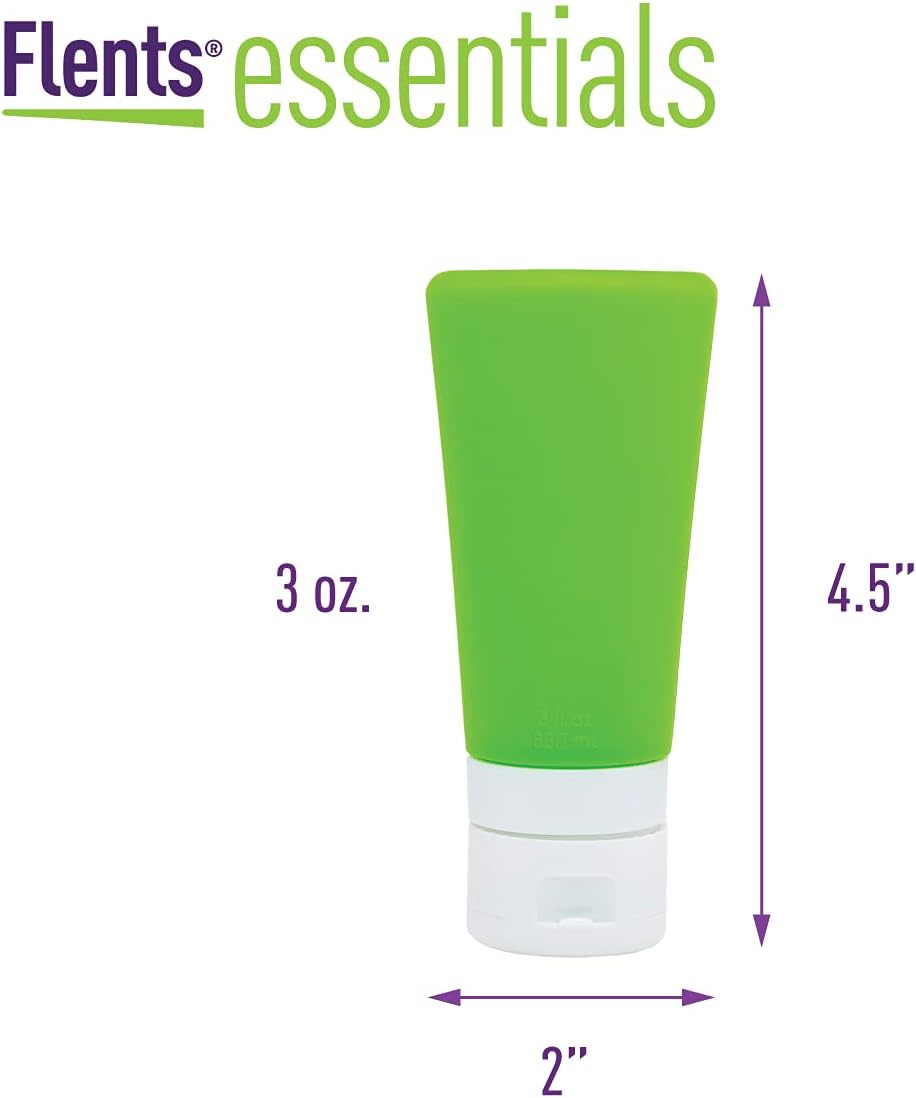 Flents®  3 fl oz Silicone Travel Bottles (12 Pack)