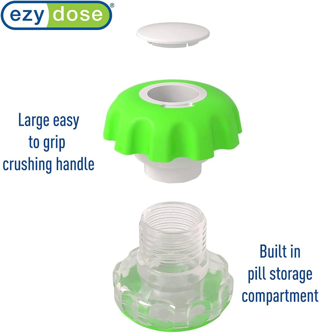 Ezy Dose® Medication Management Bundle (Weekly AM/PM Pill Organizer, Pill Cutter and Pill Crusher)