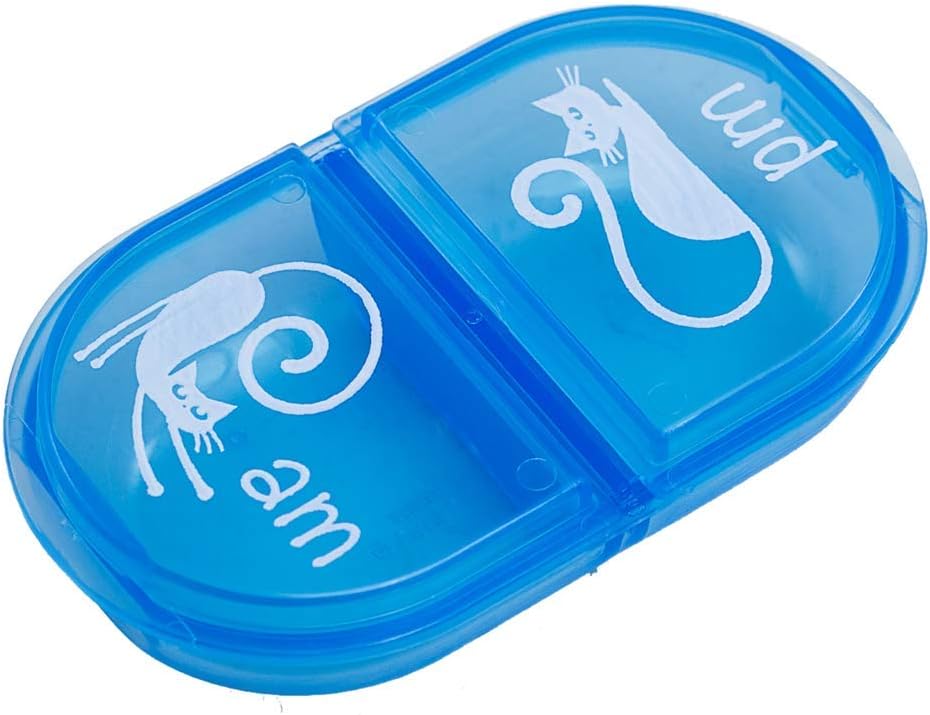 Ezy Dose® Pets Daily AM/PM Cat Pill Case