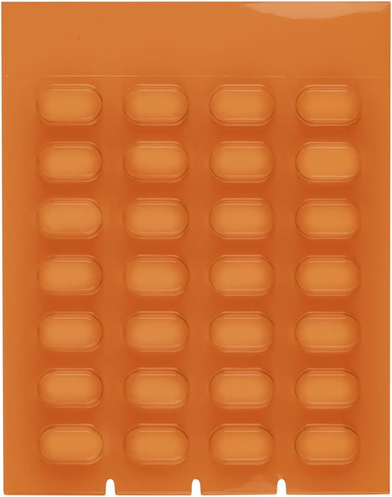 Ezy Dose® 31-Day Amber Disposable Blisters Large (Case of 500)