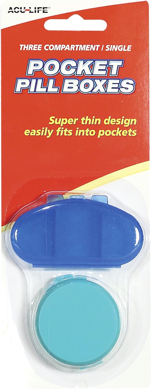 Acu-Life® Pocket Pill Boxes