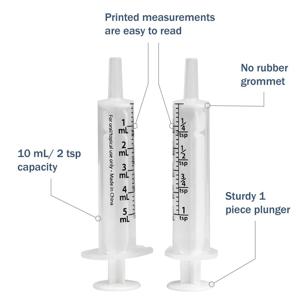 Ezy Dose® 5 mL/1 TSP Oral Syringe & Dispenser (pack of 50)